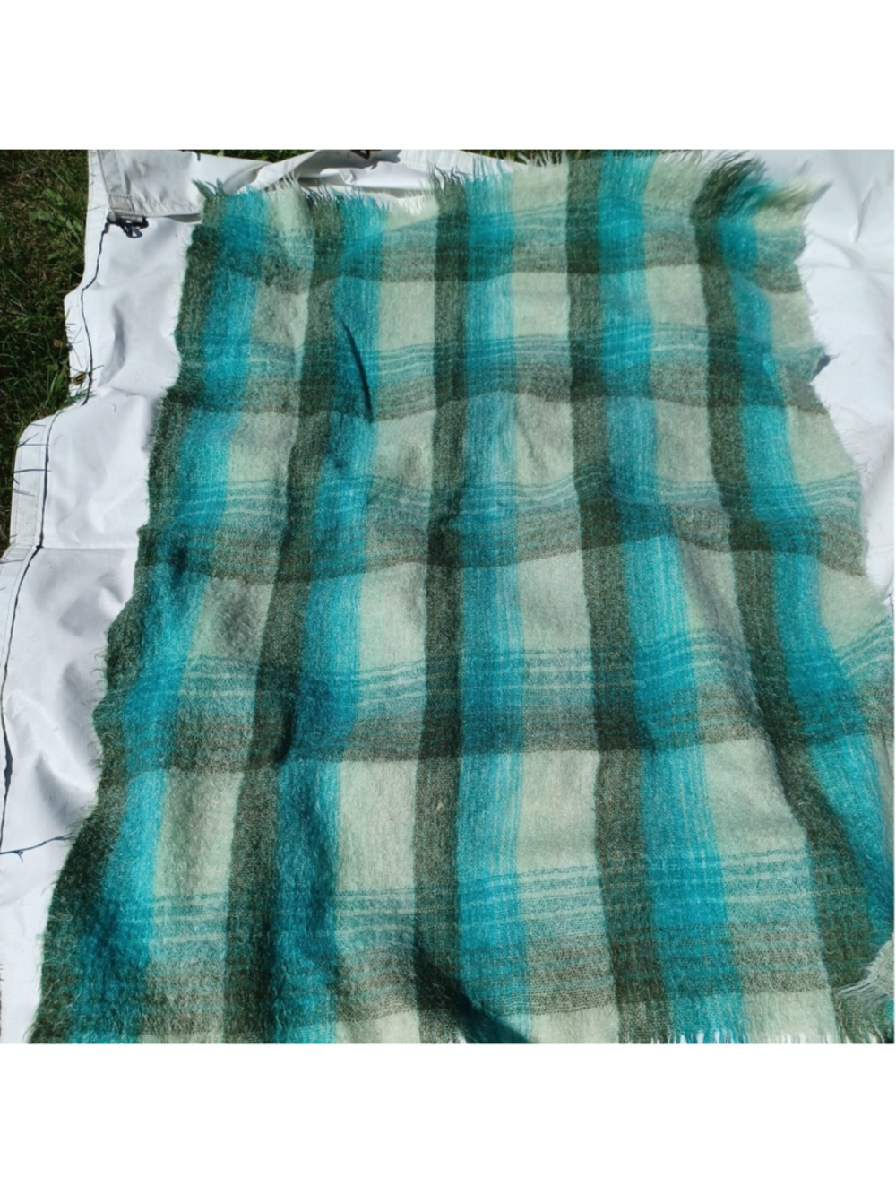 Vintage Mohair Throw Rug Eatons Of Canada